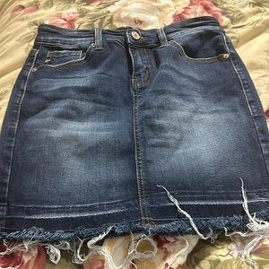 Kancan Jean mini skirt stretchy material